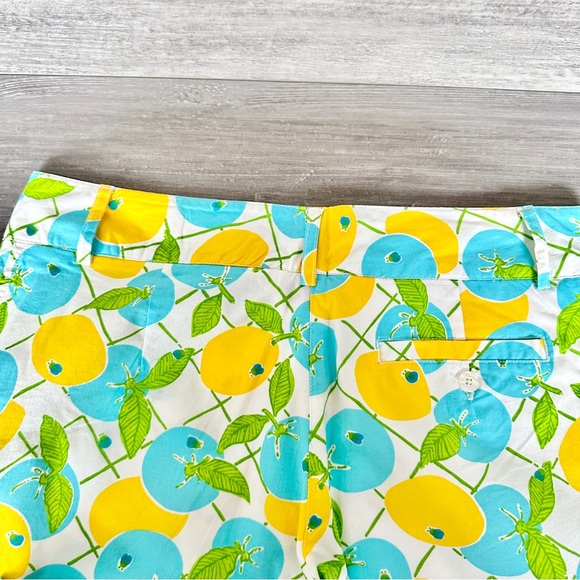 Lilly Pulitzer Lemon & Blueberry Capris 🍋 🫐 - Picture 6 of 9
